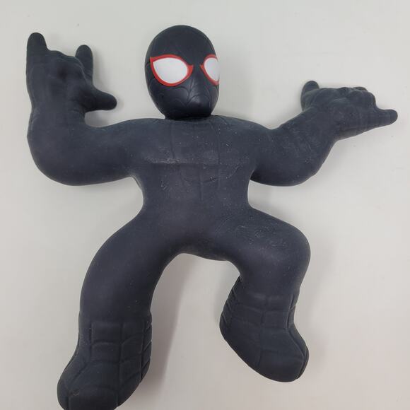 Stretch Spider-Man Heroes of Goo Jit Zu Miles Morales Marvel Huge 8" Squishy - Picture 5 of 7